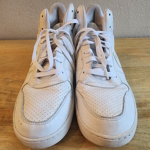 Nike Court Borough Mid Shoes Mens Size 11 High Top Leather 838938-111 Sneakers main image 10
